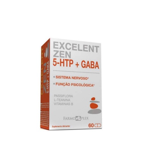 Excelent Zen 5-HTP + GABA 60 cápsulas