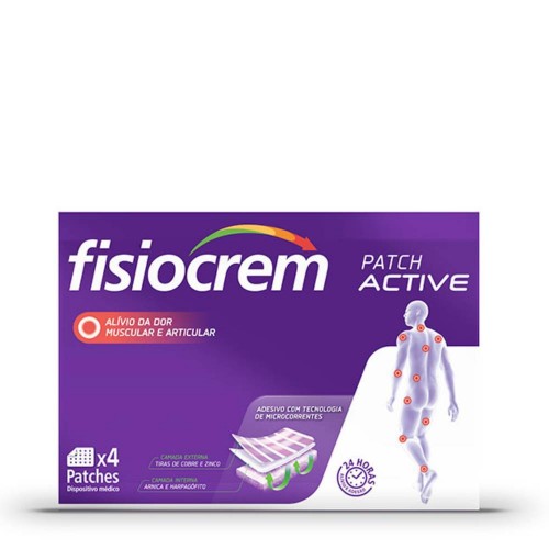 Fisiocrem Patch Active 4 Unidades