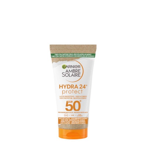 Garnier Ambre Solaire Leite Hydra24h Protect Rosto SPF50+ 50ml