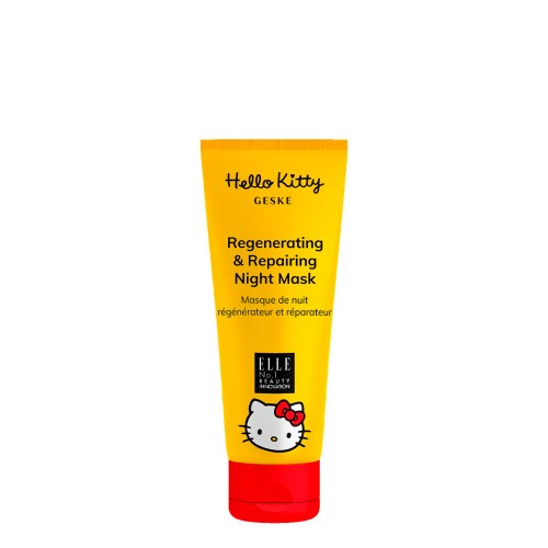 GESKE Hello Kitty Máscara de Noite Regeneradora e Reparadora para Sonic Warm&Cool Mask Rosa 50ml