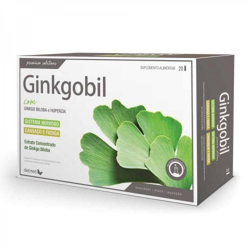 Ginkgobil 20 ampolas