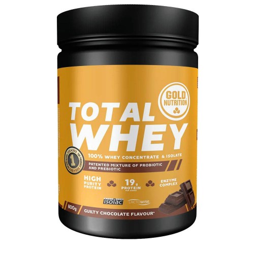 GoldNutrition Total Whey Sabor Chocolate 800g