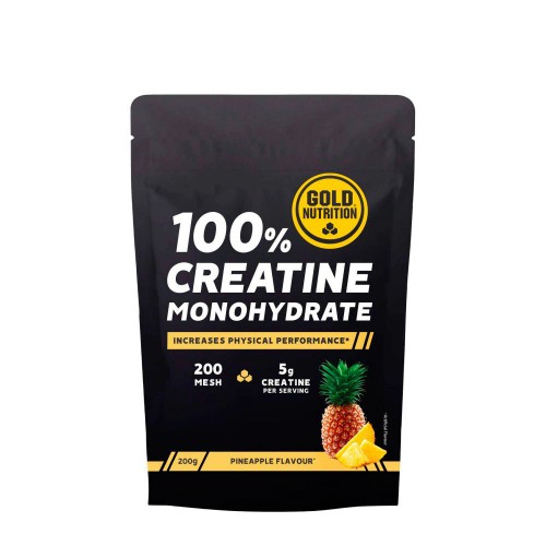 GoldNutrition 100% Creatine Monohydrate Sabor Ananás 200g
