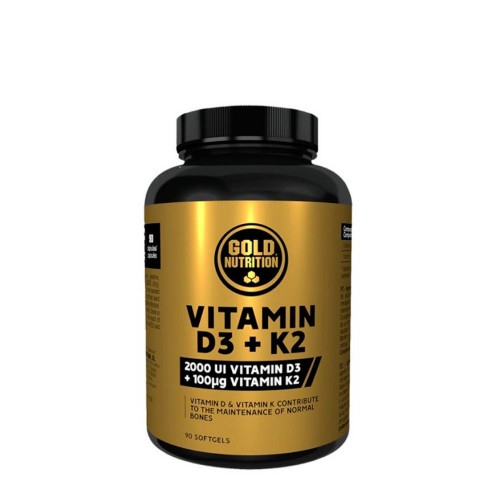 GoldNutrition Vitamin D3 + K2 90 cápsulas