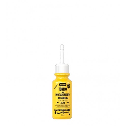 Gota Dourada Tónico Fortalecimento Com Alho 30ml