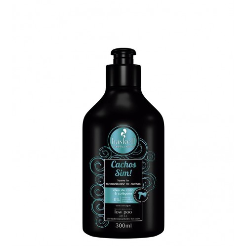 Haskell Cachos Sim Leave In Memorizador 300ml