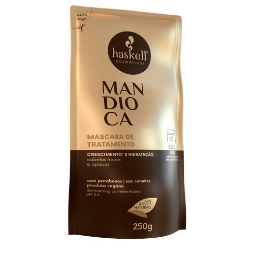 Haskell Mandioca Máscara Recarga 250g