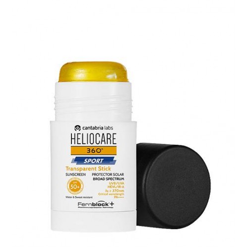 Heliocare 360º Sport Transparent Stick SPF50+ 25g