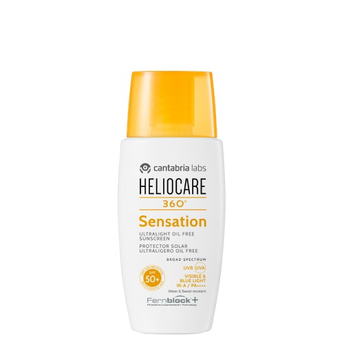 Heliocare 360º Sensation Protetor Solar Ultraligeiro Oil Free SPF50+ 50ml