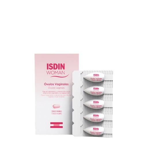 ISDIN Woman Óvulos Vaginais Tratamento e Prevenção de Infeções 7 unidades
