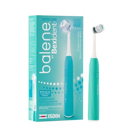 ISDIN Balene by Bexident Duotech Sonic Escova Elétrica Média Aqua