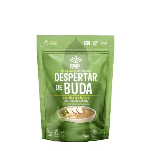 Iswari Despertar de Buda Proteína de Cânhamo Bio 360g