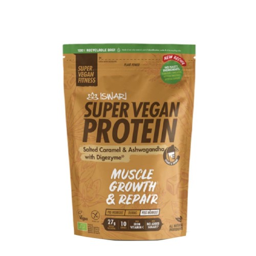 Iswari Super Vegan Protein Bio Caramelo Salgado 400g