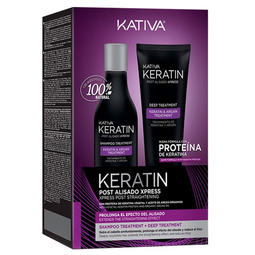 Kativa Keratin Post Alisado Xpress Kit