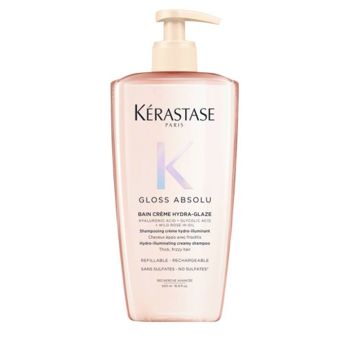 Kérastase Gloss Absolu Bain Crème Hydra-Glaze Recarregável 500ml