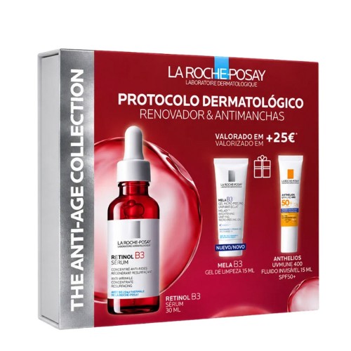 La Roche-Posay Protocolo Dermatológico Renovador e Antimanchas Coffret