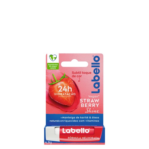 Labello Strawberry Shine Cuidado Labial