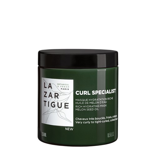 Lazartigue Curl Specialist Máscara Hidratação Intensa de Caracóis 250ml