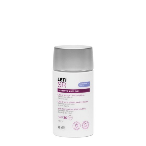 Leti SR Creme Antivermelhidão Mineral SPF30 40ml
