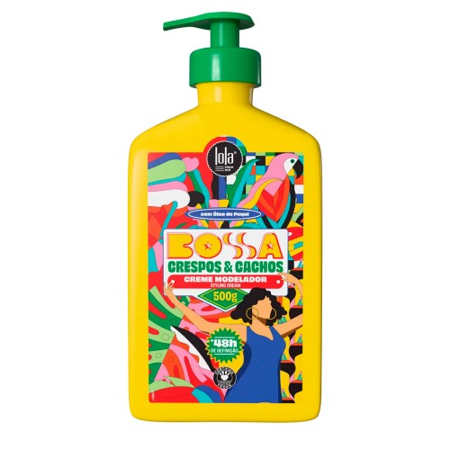 Lola Bossa Crespos & Cachos Creme Modelador 500g