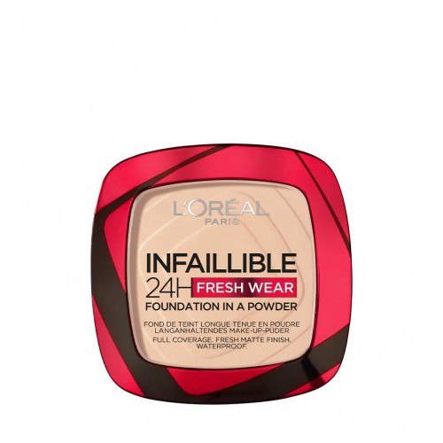 L'Oréal Infaillible Pó e Base 2-em-1 20 Ivory 9g