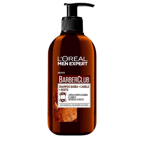 L'Oréal Men Expert Barber Club Shampoo Barba e Cabelo 200ml