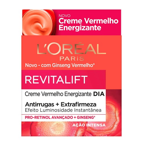 L'Oréal Revitalift Creme de Dia Ginseng Energizante 50ml