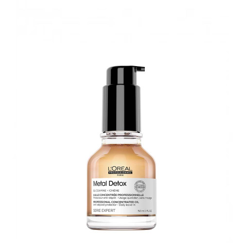 L'Oréal Metal Detox Óleo Concentrado para Cabelo Danificado 50ml