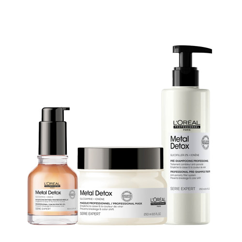 L'Oréal Metal Detox Repair Trio