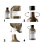 L'Oréal Absolut Repair Molecular Shampoo 300ml + Recarga 500ml