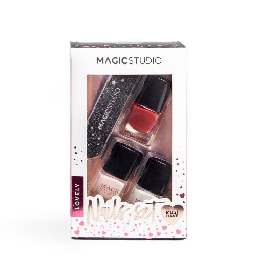 Magic Studio Colorful Nails Set