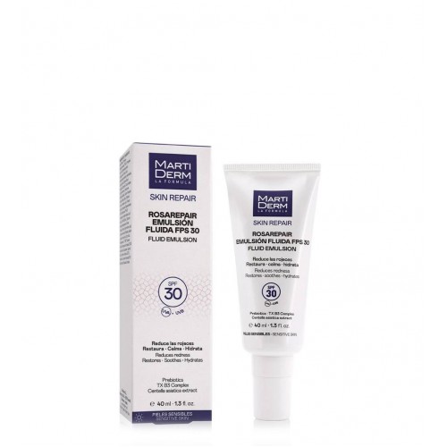 Martiderm Skin Repair Rosarepair Emulsão Fluída 40ml