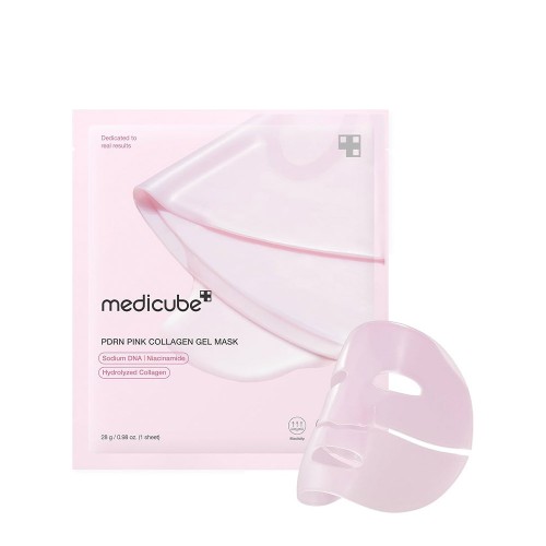 Medicube PDRN Máscara de Gel de Colagénio Rosa 4 un