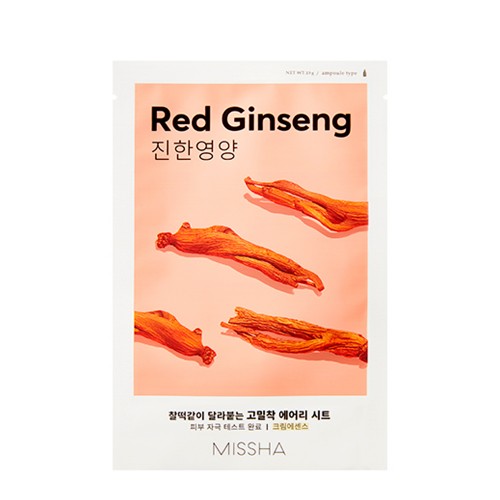 Missha Airy Fit Red Ginseng Máscara Facial 19g