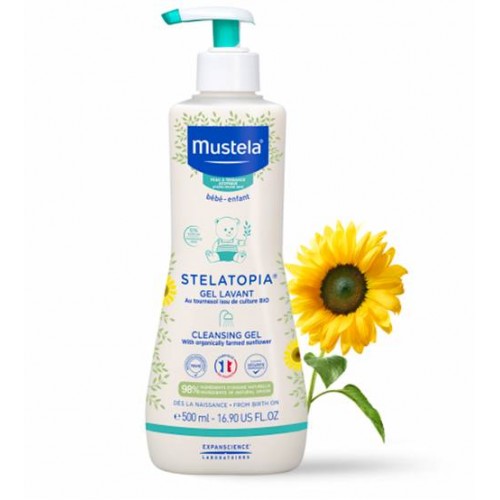 Mustela Stelatopia Gel Lavante 500ml