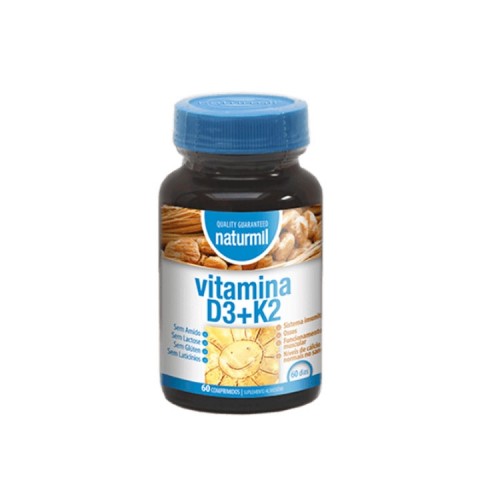 Naturmil Vitamina D3 + K2 60 comprimidos