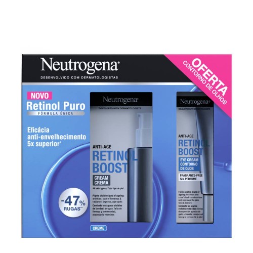 Neutrogena Retinol Boost Creme 50ml + OFERTA Contorno de Olhos 15ml