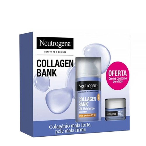 Neutrogena Collagen Bank Creme Hidratante SPF30 50ml + OFERTA Creme Contorno de Olhos 15g