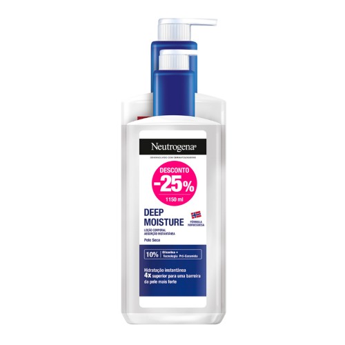 Neutrogena Hidratação Profunda Loção Corporal Pack