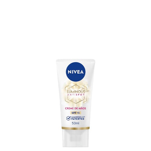 Nivea Luminous 630 Creme de Mãos Antimanchas 50ml