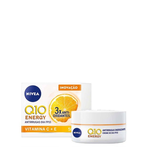 Nivea Q10 Energy Antirrugas Creme de Dia SPF15 50ml
