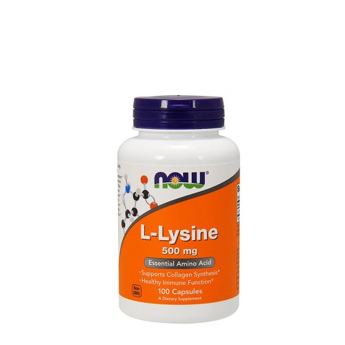 Now L-Lysine 500mg 100 cápsulas