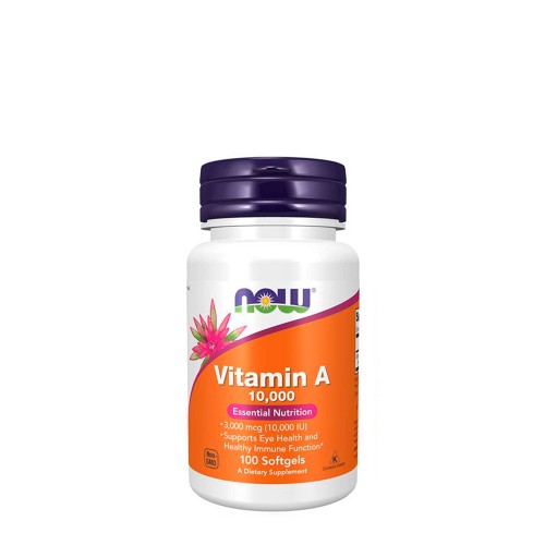 Now Vitamina A 10000 100 cápsulas