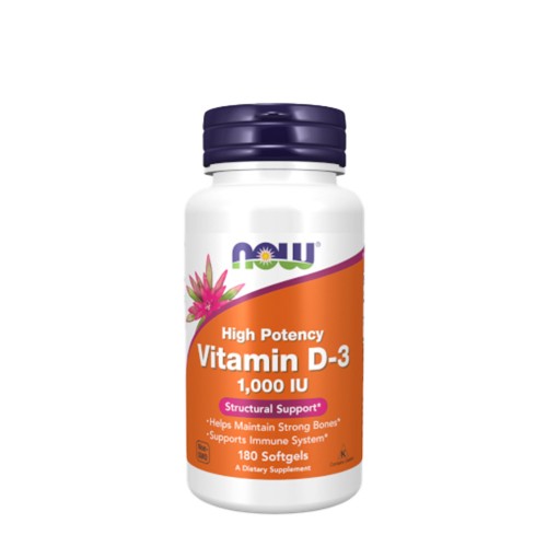 Now Vitamin D3 1000IU 180 cápsulas