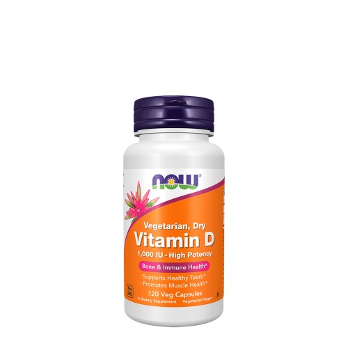 Now Vitamina D 1000 UI 120 cápsulas