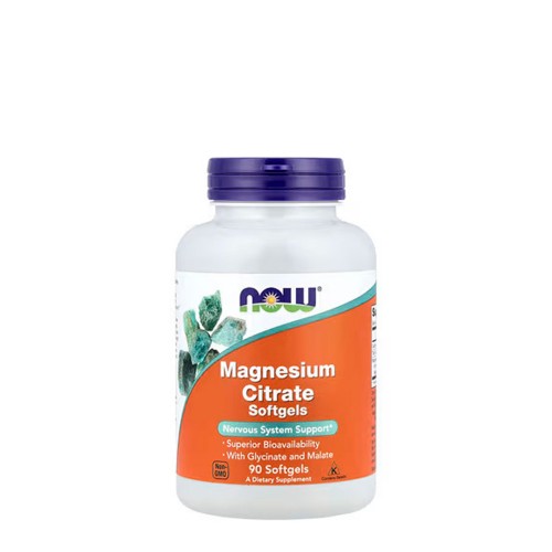 Now Magnesium Citrate 90 cápsulas