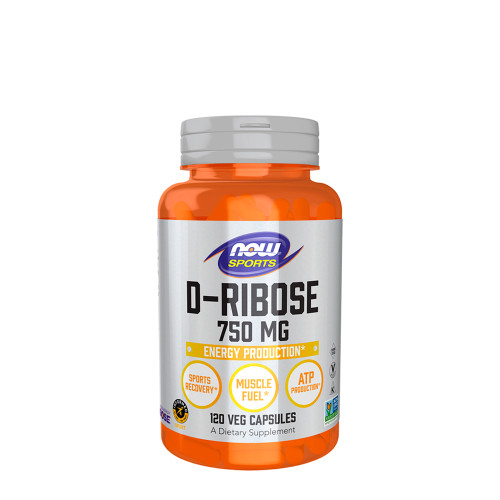 Now D-Ribose 750mg 120 cápsulas