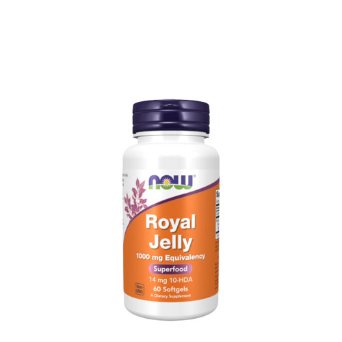 Now Geleia Real 1000mg 60 cápsulsas