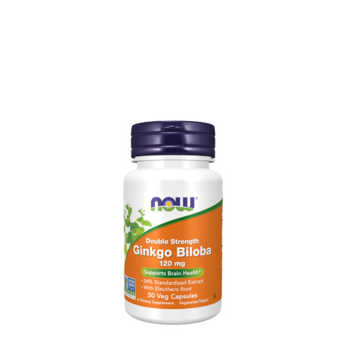 Now Ginkgo Biloba 120mg 50 cápsulas