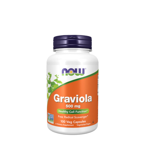 Now Graviola 500mg 100 cápsulas